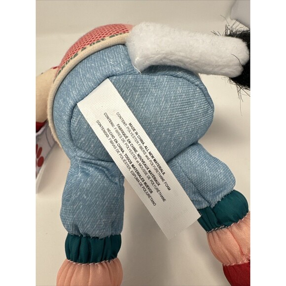 Chick Fil A Holiday Plush Cow 9" 2023 W Milkshake Nylon Feet Stuffed Animal Toy - Picture 6 of 8